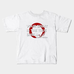 Aikido Spirit Shield Kids T-Shirt